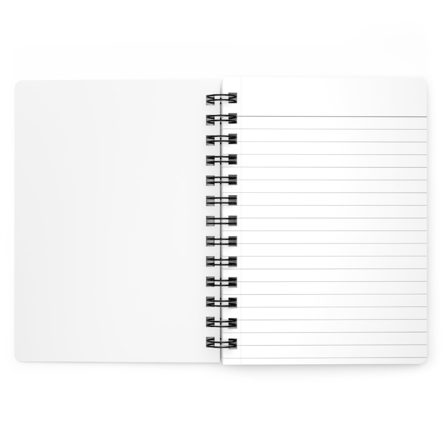 Spiral Notebook with Digital Art - gift