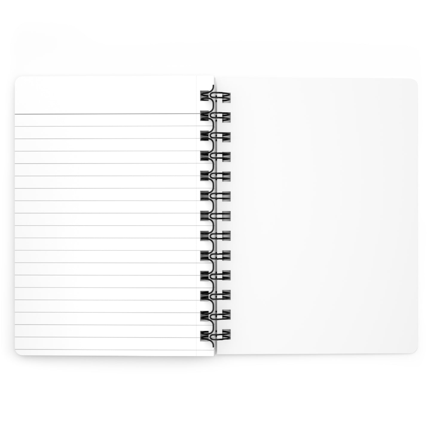 Spiral Notebook with Digital Art - gift