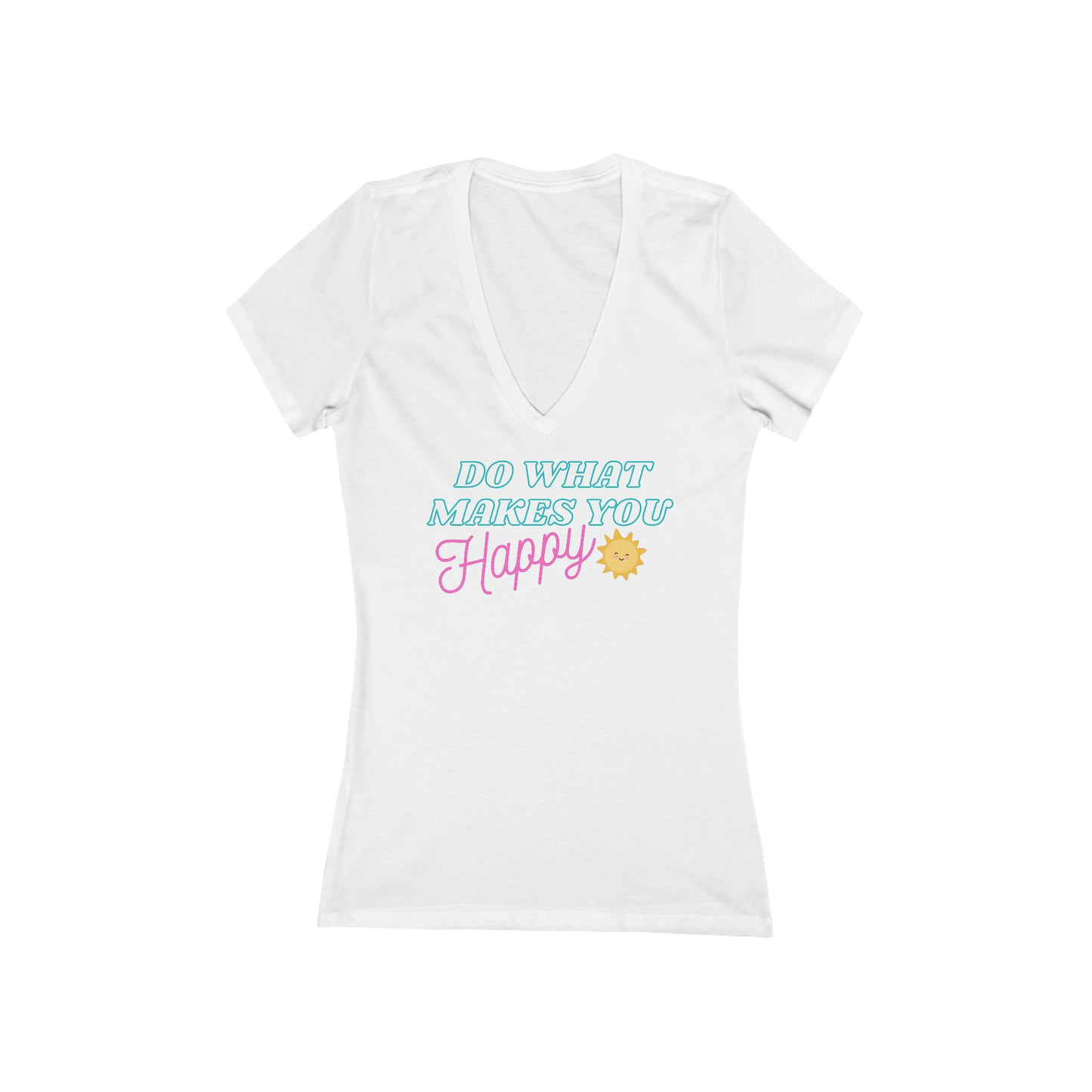 100% Cotton Women's V-Neck T-SHIRT