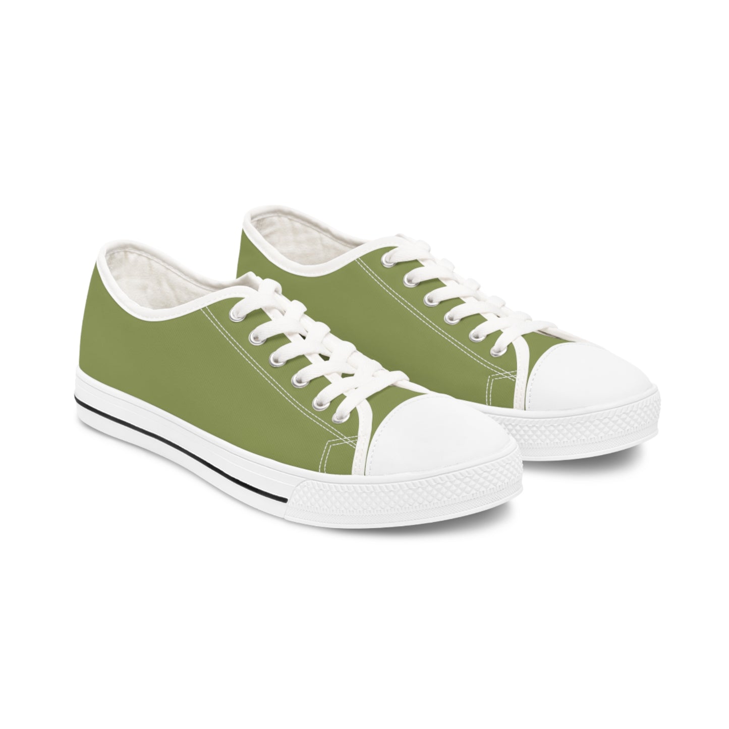 Women's Sneakers - Olive Green