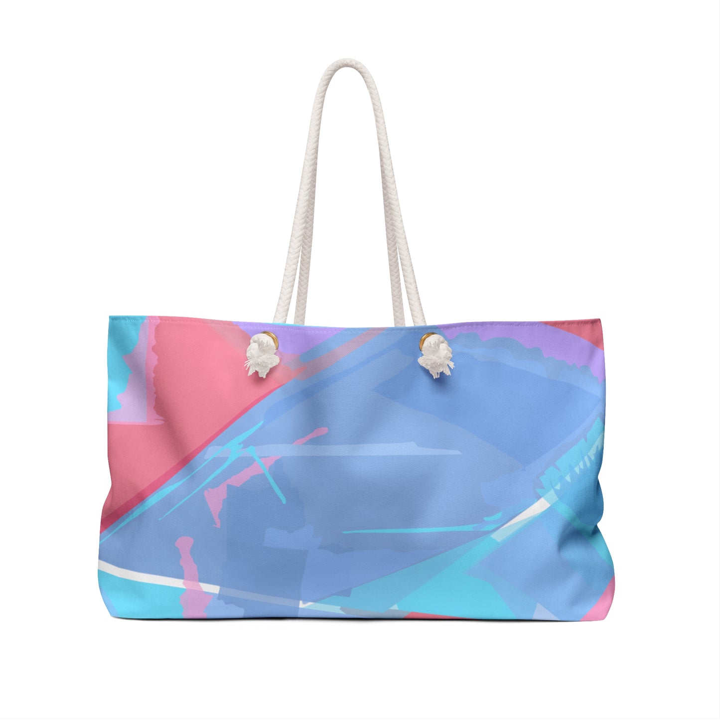 Bolso tote de fin de semana de gran tamaño (negro)
