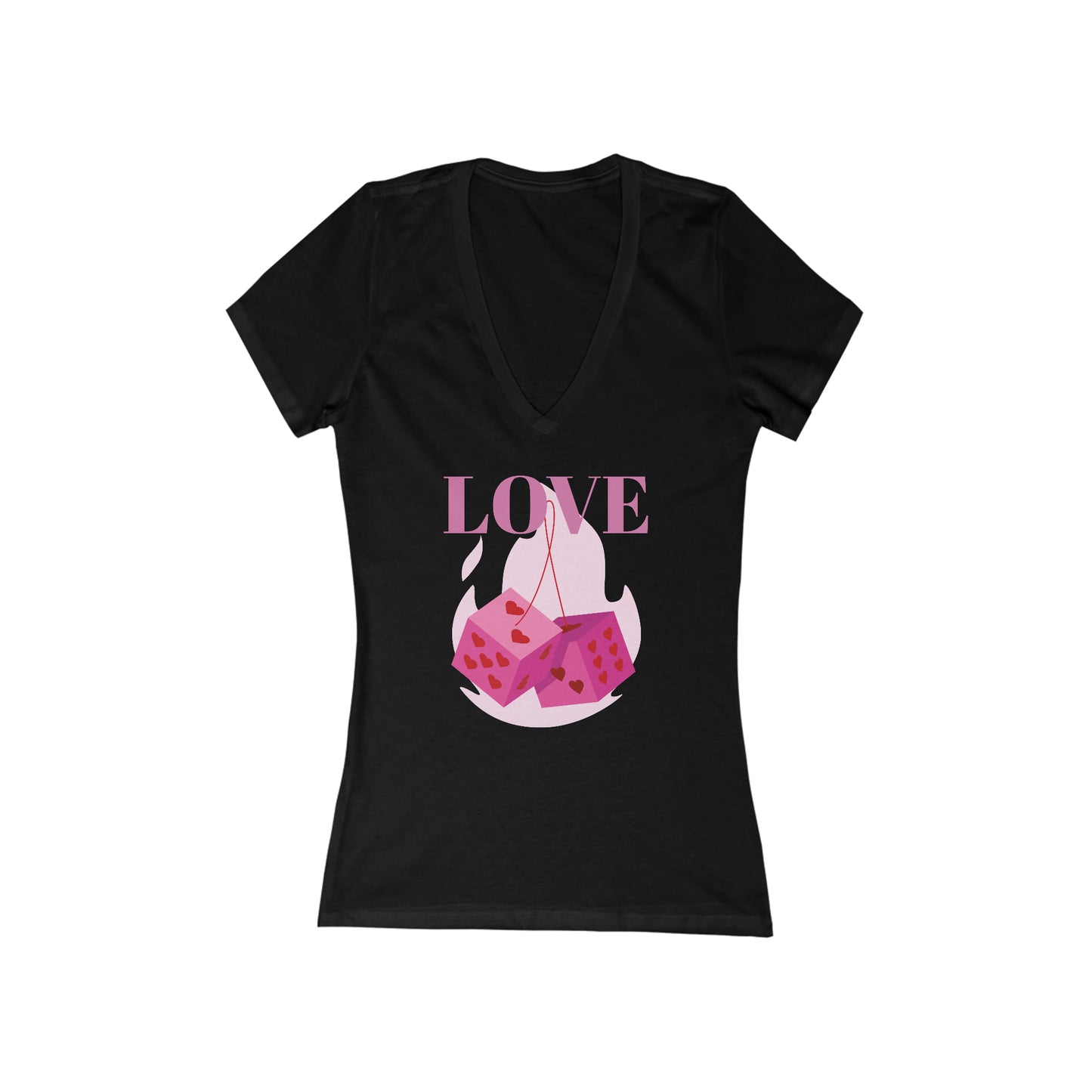 100% Cotton Women's V-Neck T-SHIRT